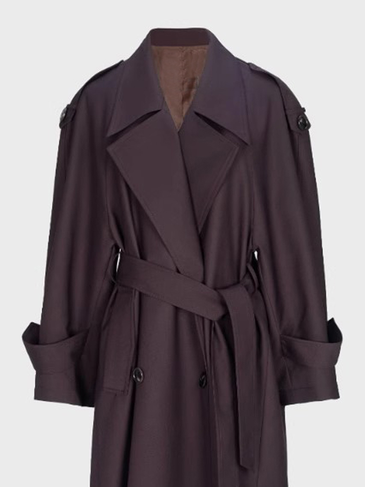 Trench Coat Formal - Lautaro primavera otoño gabardina de gran