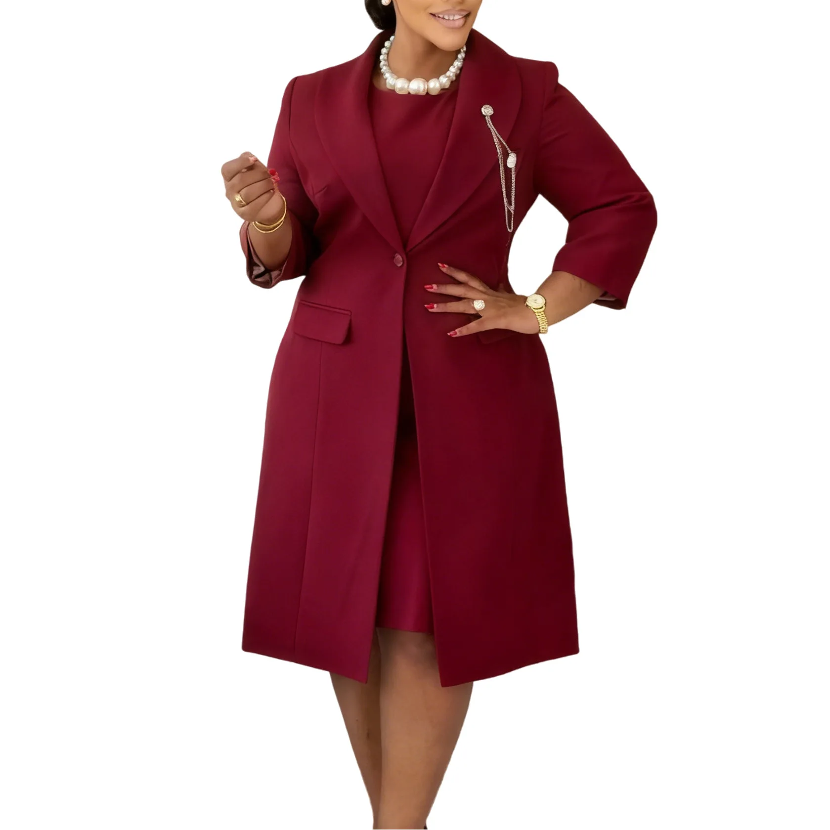 Women Formal Wear Dubai - Conjunto Elegante de Dos Piezas para