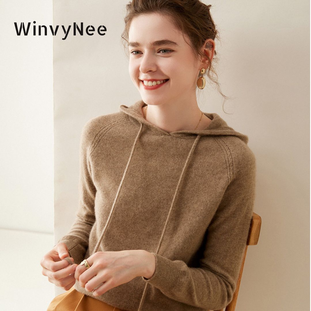 Cashmere Sweater Formal - WinvyNee-suéter de lana merino y cachemira
