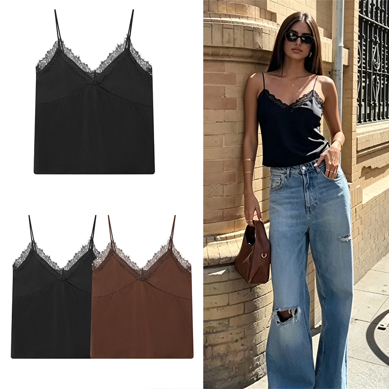 Silk Camisole Work - Guobioziy2026 Nueva Camisola Retro de Seda