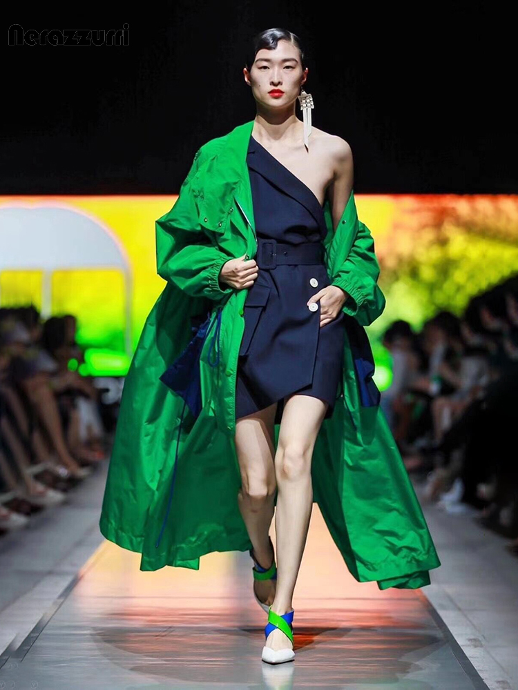 Trench Coat Formal - Lautaro-gabardina extralarga de gran tamaño para