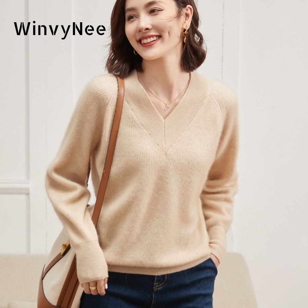 Cashmere Sweater Formal - WinvyNee-suéteres de lana y cachemira para