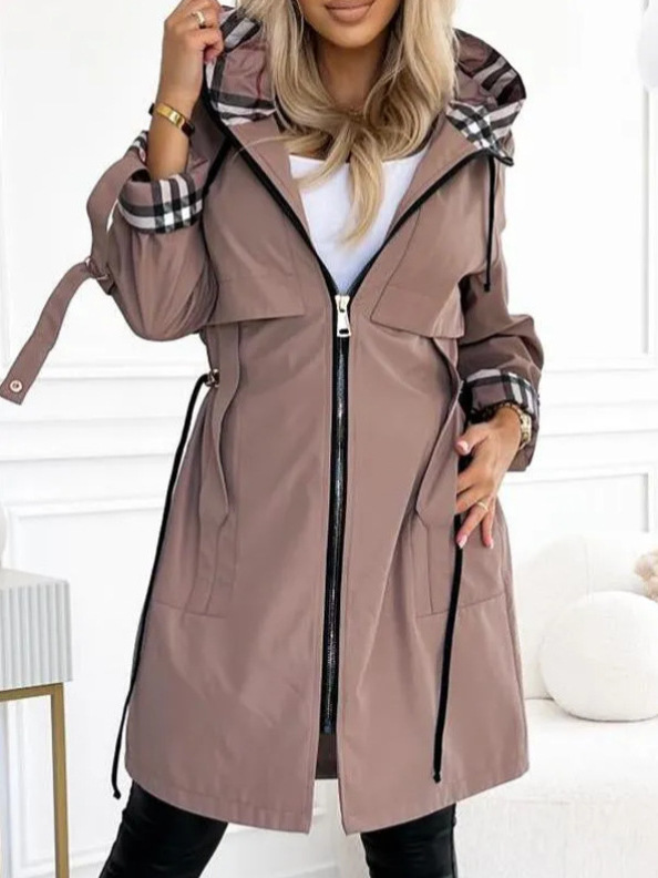 Trench Coat Formal - Gabardina de moda para mujer Otoño