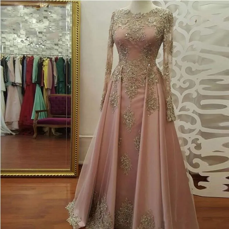 Vestidos de Noche de manga lar - Women Formal Wear Dubai reseña y precio