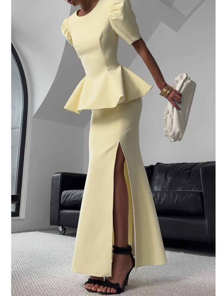 Conjunto Elegante de Dos Pieza - Woman Formal Wear reseña y precio