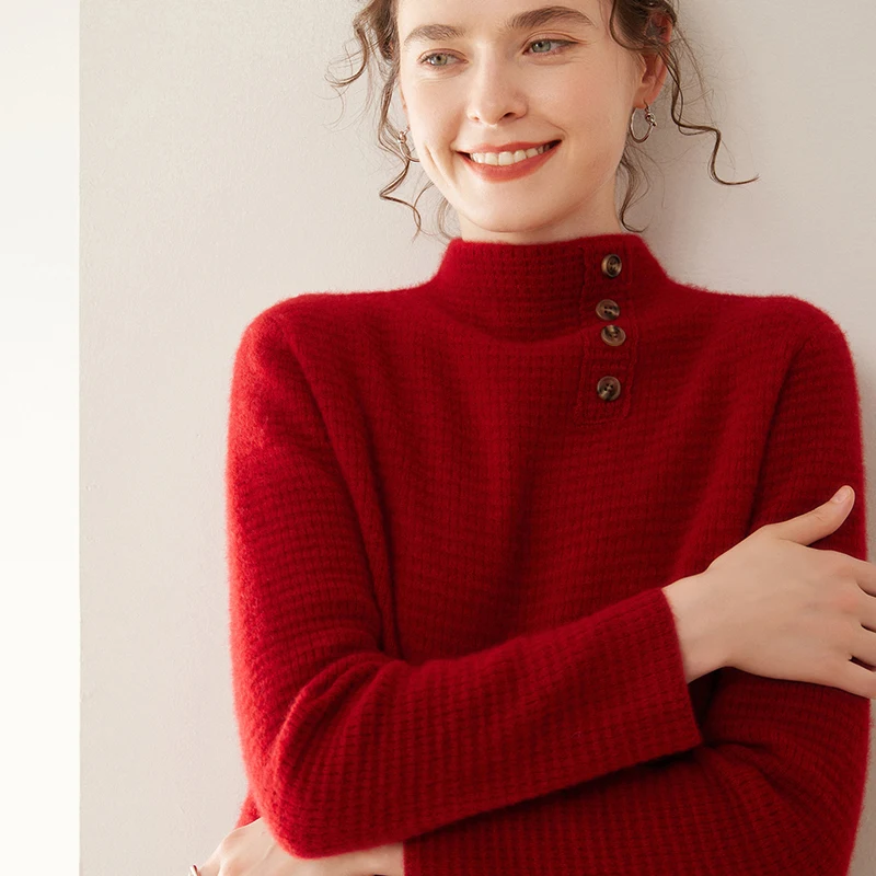 Suéteres de Cachemira para Muj - Cashmere Sweater Formal reseña y precio