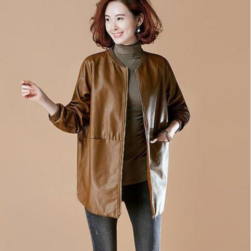 Chaqueta de cuero de talla gra - Trench Coat Formal reseña y precio
