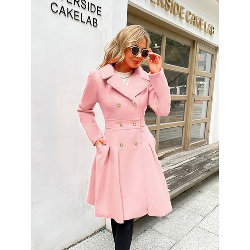 Gabardina de lana de invierno  - Trench Coat Formal reseña y precio