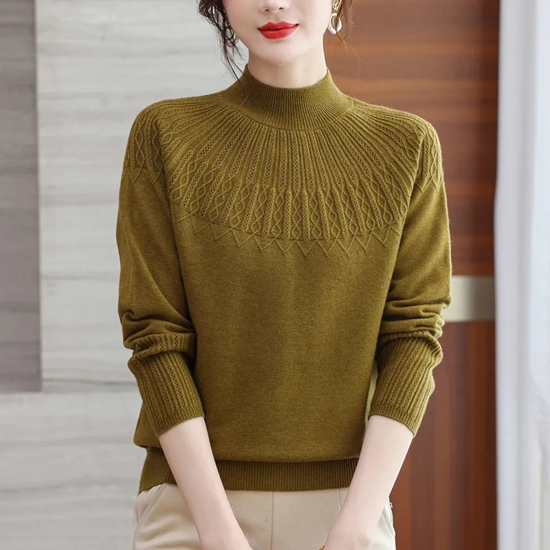 Nueva Ropa de Mujer para Otoño - Cashmere Sweater Formal reseña y precio