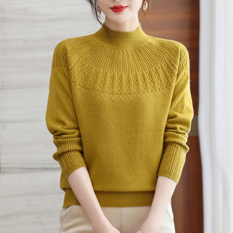 Nueva Ropa de Mujer para Otoño - Cashmere Sweater Formal reseña y precio