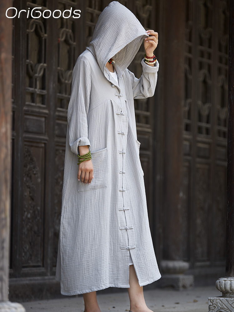 OriGoods, abrigo largo con cap - Trench Coat Formal reseña y precio