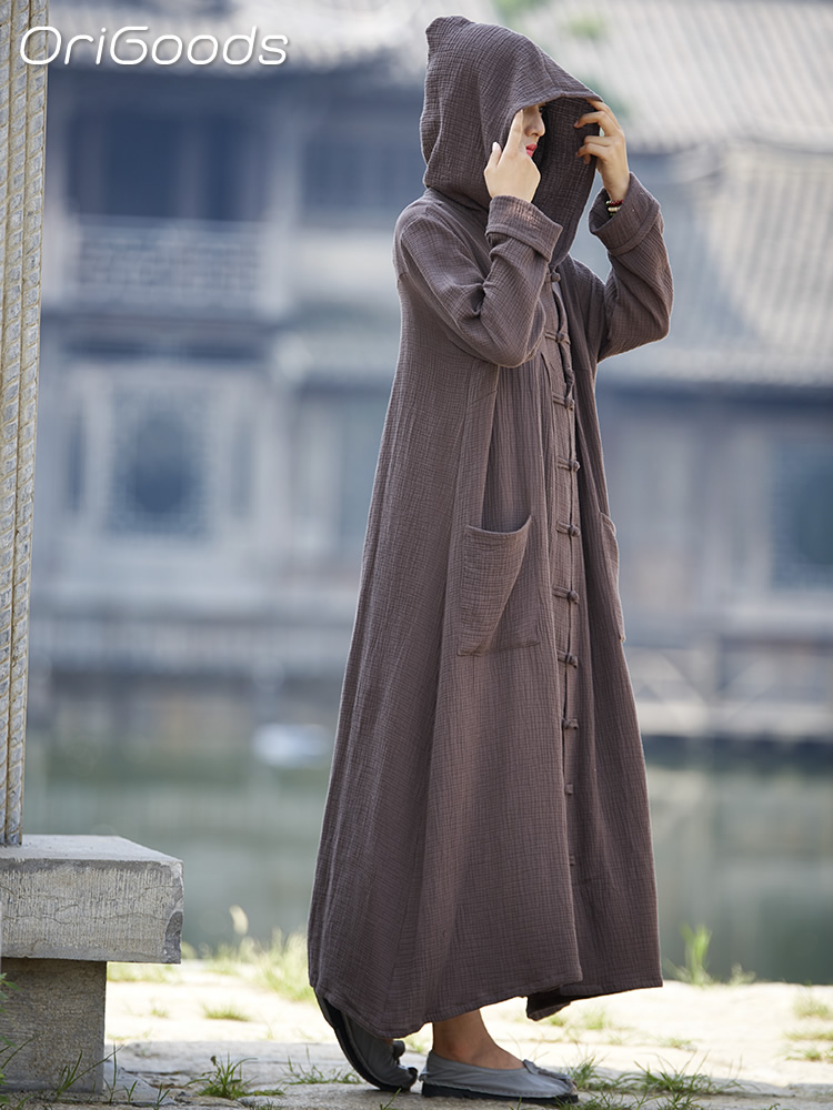 OriGoods, abrigo largo con cap - Trench Coat Formal reseña y precio