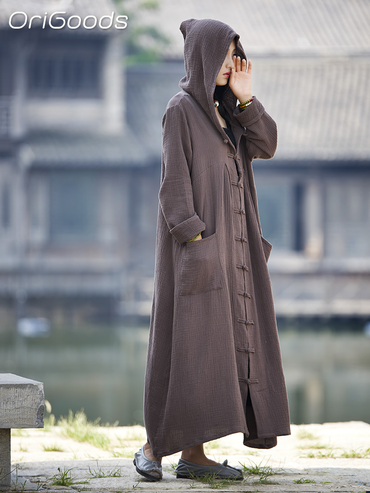 OriGoods, abrigo largo con cap - Trench Coat Formal reseña y precio