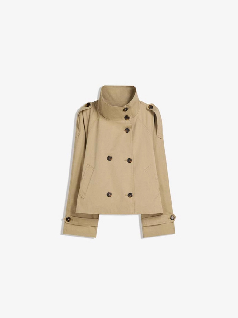 Gabardina de mujer de doble bo - Trench Coat Formal reseña y precio