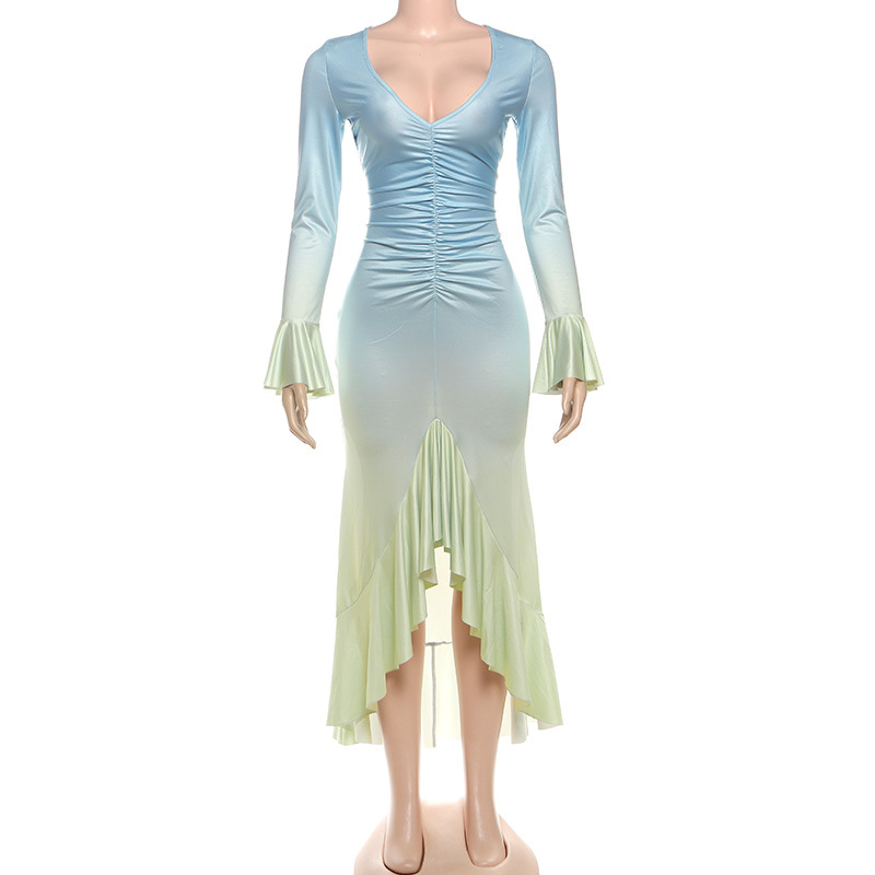 Vestido de fiesta azul degrada - Women'S Holiday Formal Wear reseña y precio