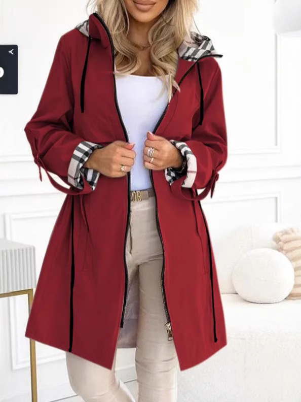 Gabardina de moda para mujer O - Trench Coat Formal reseña y precio