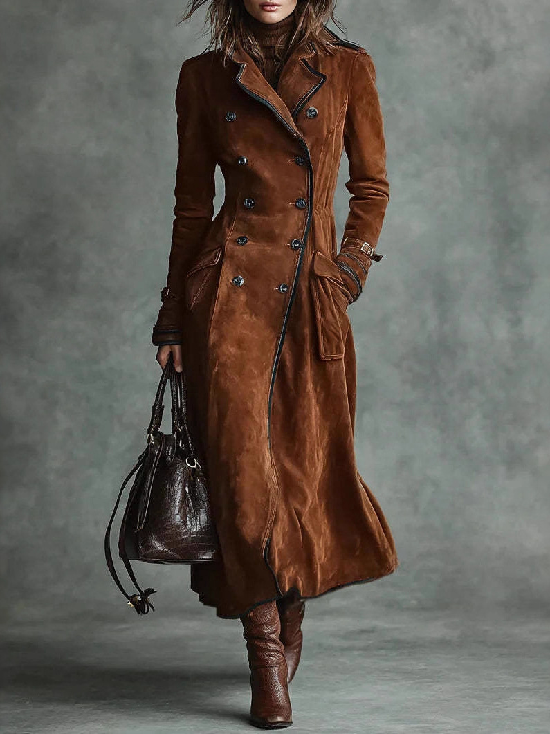 Abrigo Largo Entallado para Mu - Trench Coat Formal reseña y precio