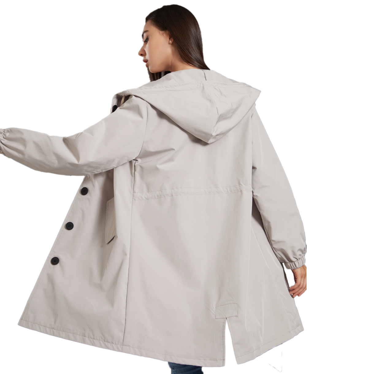 Chaqueta cortavientos con capu - Trench Coat Formal reseña y precio