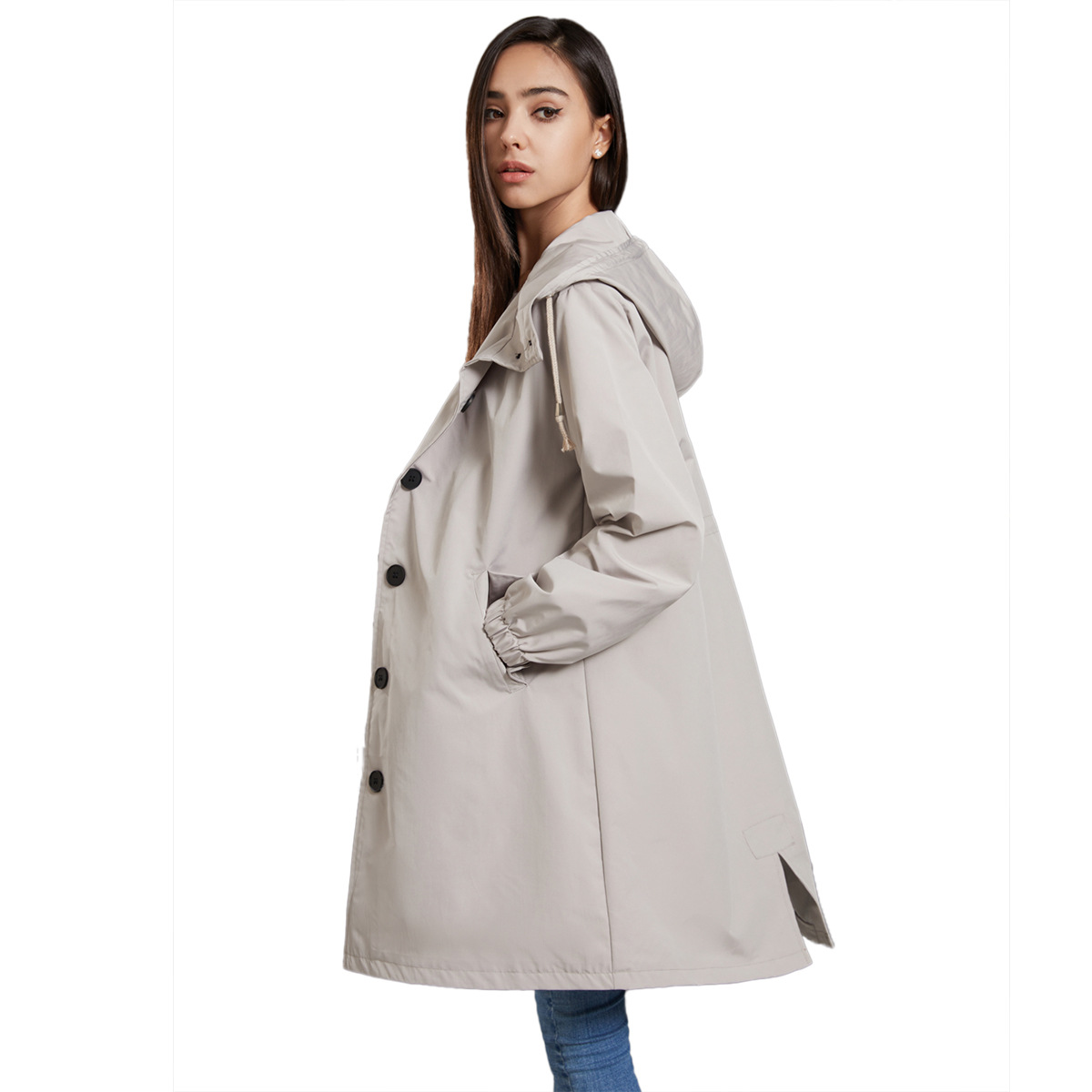 Chaqueta cortavientos con capu - Trench Coat Formal reseña y precio