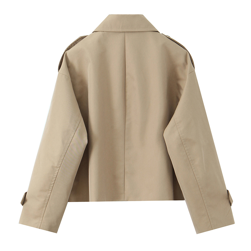 Willshela, gabardina corta de  - Trench Coat Formal reseña y precio