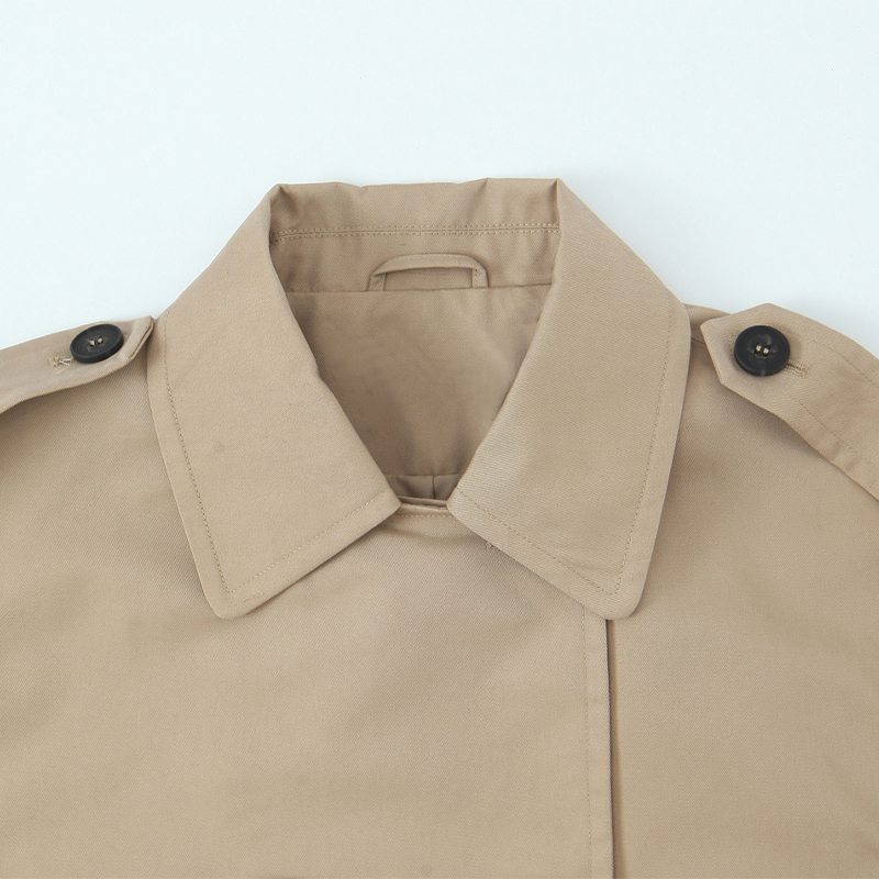 Willshela, gabardina corta de  - Trench Coat Formal reseña y precio