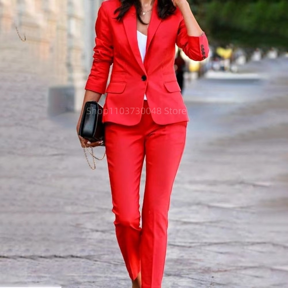 Traje de Blazer y Pantalón par - Woman Formal Wear reseña y precio