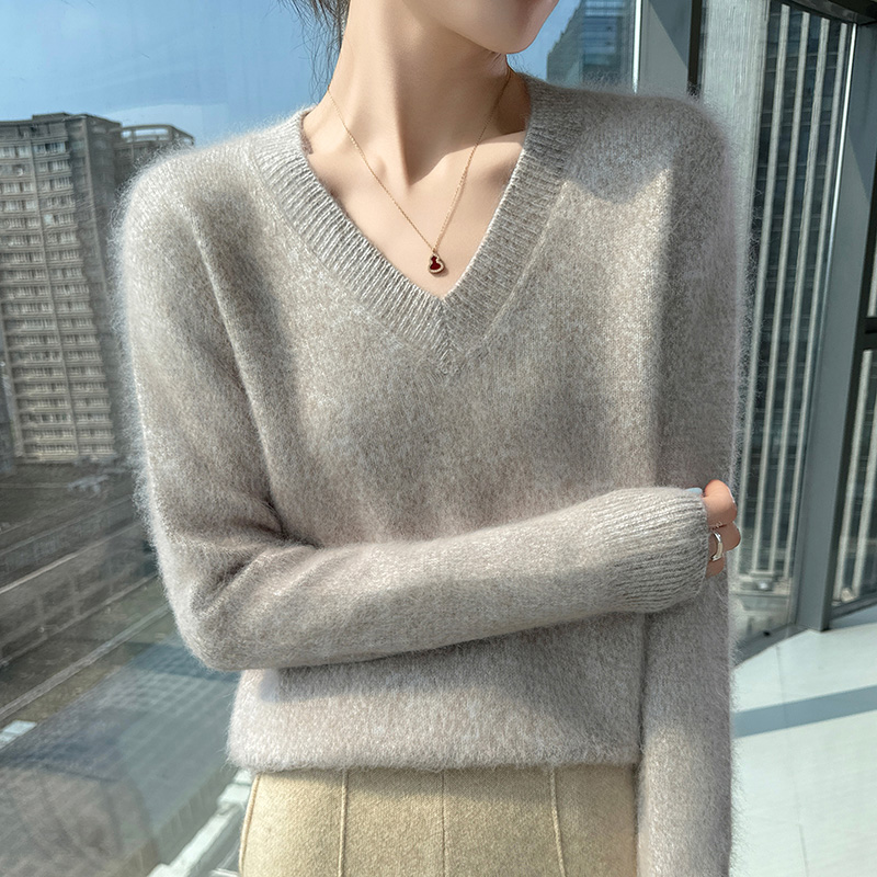 Suéter de cachemira de visón c - Cashmere Sweater Formal reseña y precio
